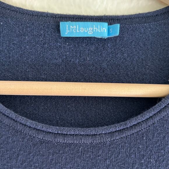 J. McLaughlin Striped Sweater Women’s SZ S Pullover Knit Nautical Preppy Classic - Picture 7 of 10